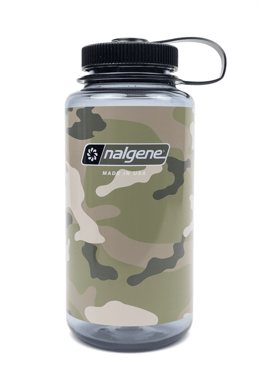 32oz Wide Mouth Camo Print Bottles - US 4921