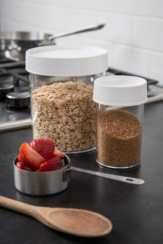 8oz Nalgene Stackable Storage Jars - Available in 4 sizes - US 3041