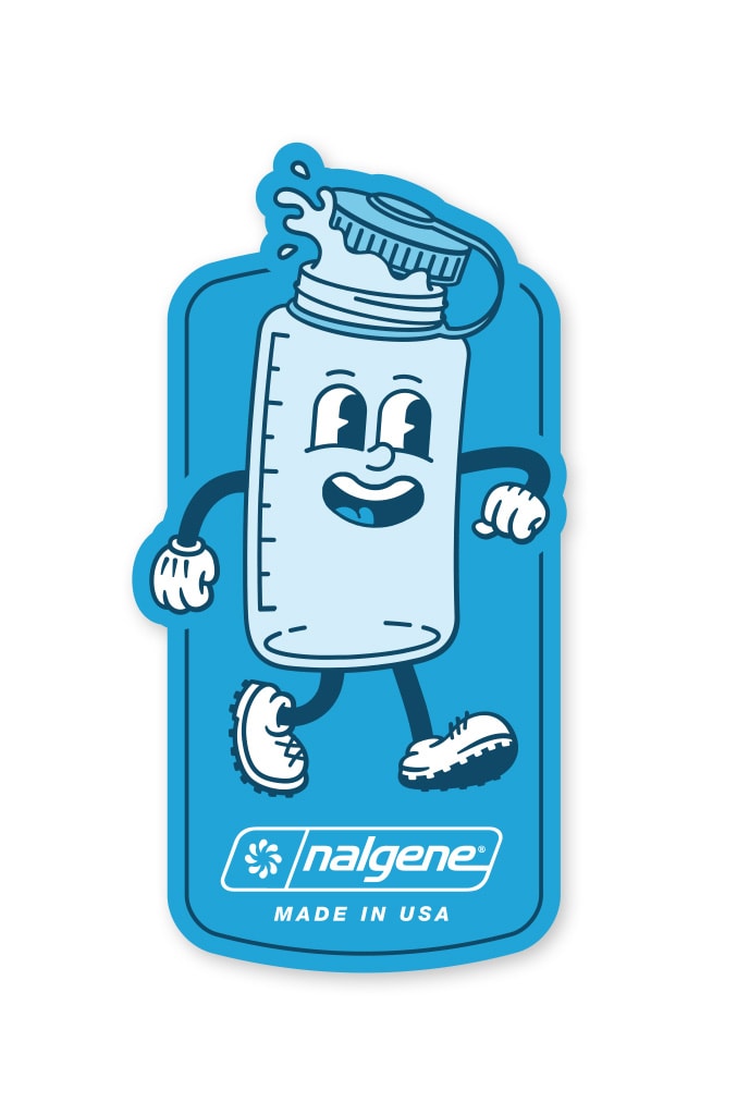 Nalgene Daisy Sticker - Dishwasher Safe - UV Coated - US 3656