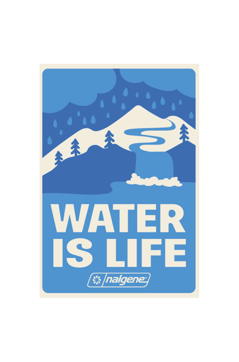 Water Is Life Sticker - US 3804